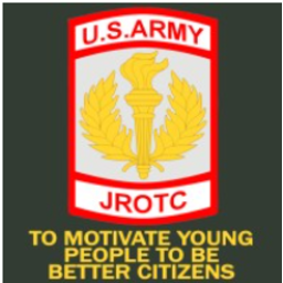 The ARMY JROTC Program logo